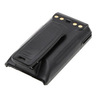 Ersatzakku für Funkgeräte MOTOROLA, VERTEX, YAESU - Li-Ion - 7,4V - 2600mAh