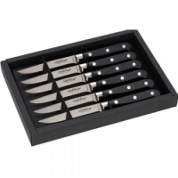 MASERIN Steakmesser 6er Set, Kunststoffgriff