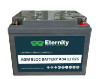 ETERNITY - A04 12 026 - 12V - 31Ah - AGM Batterie