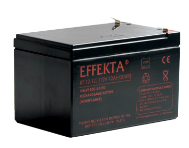 Effekta Blei Vlies - 12V - 12Ah - BT12-12L - VdS