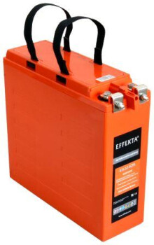 Effekta Blei Vlies - Front Terminal - 12V - 62Ah - BTL12-62FL