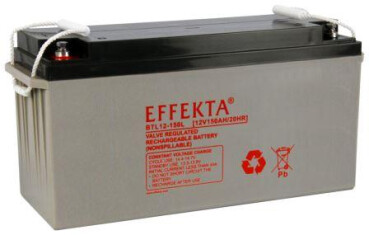 Effekta Blei Vlies - 12V - 150Ah - BTL12-150L
