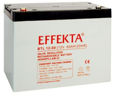 Effekta Blei Vlies - 12V - 60Ah - BTL12-60