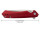 CASE Kinzua, Red Aluminium, S35VN, Flipper
