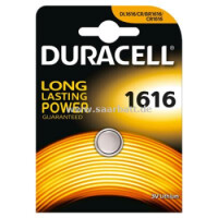 DURACELL Knopfzelle, 1616