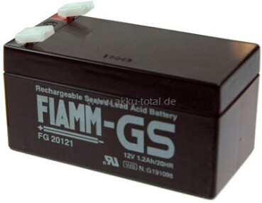 FIAMM Blei-Akku, FG20121, 12V, 1.2Ah