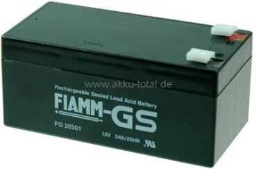 FIAMM Blei-Akku, FG20341, 12V, 3.4Ah