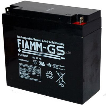 FIAMM Blei-Akku, FG21803, 12V, 18Ah
