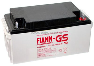 FIAMM Blei-Akku, FG27004, 12V, 70Ah