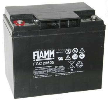 FIAMM Blei-Akku, FGC23505, 12V, 35Ah, zyklenfest