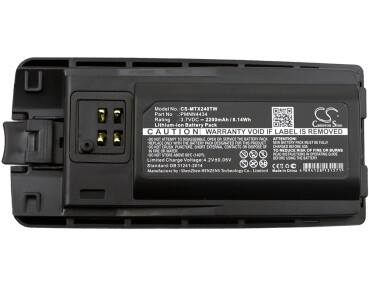 Funkgeräteakku für MOTOROLA - Li-Ion - 3,7V - 2200mAh