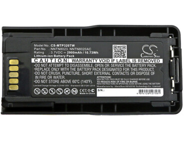 Funkgeräteakku für MOTOROLA - Li-Ion - 3,7V - 2900mAh