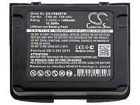 Funkgeräteakku für VERTEX - Li-Ion - 7,4V -...